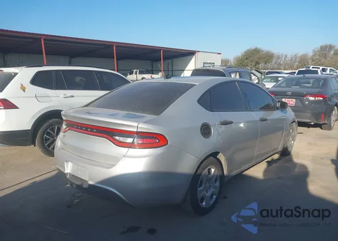 2013 Dodge Dart Se from USA, damaged, VIN 1C3CDFAA0DD157672